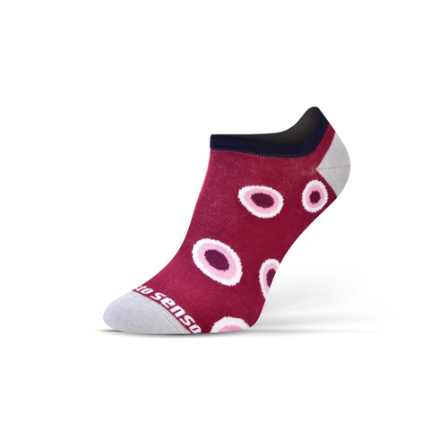 Ważka Skarpety stopki finest cotton dwie różne Sesto Senso fioletowy