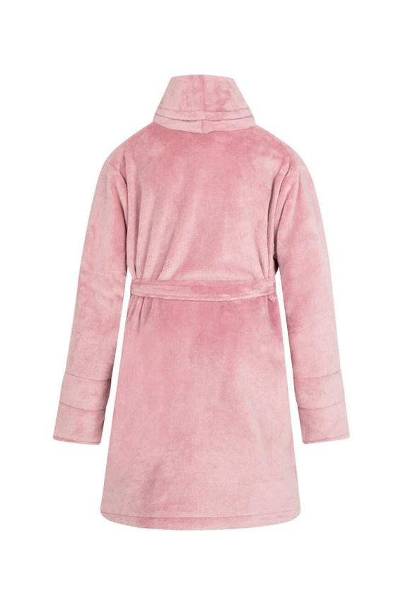 Szlafrok dziecięcy polarowy Calido ByShelly - brudny róż