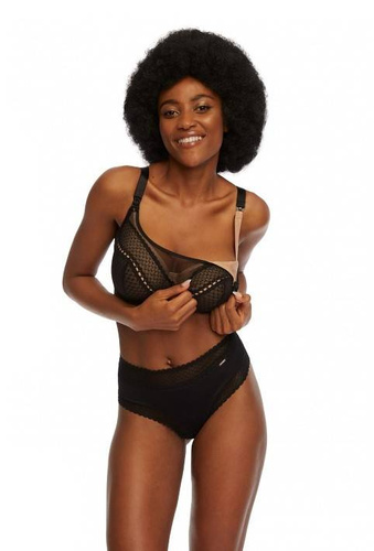  Biustonosz miękki BM-929 K Kinga czarny