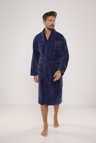 811 Plusz szlafrok męski De Lafense - jeans