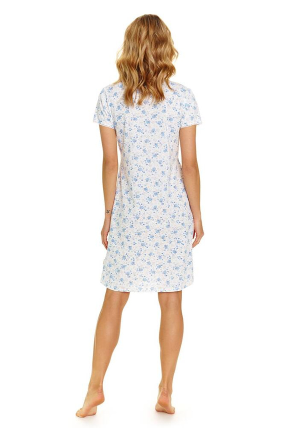 Koszula ciążowa i do karmienia 9394 Doctor Nap - blue flowers