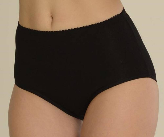 Figi wysokie 018 Sara De lafense - czarny