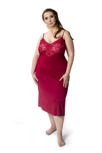 Koszula nocna damska 6125 Flamenco Mewa szafirowy 