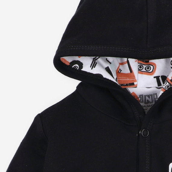 Bluza dresowa z bawełny organicznej The builders Nini czarny