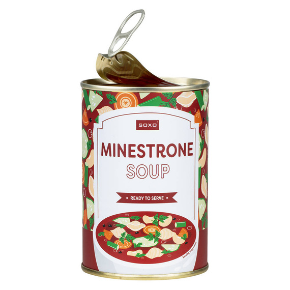 Minestrone Soup Skarpety Damskie/Męskie Soxo - czerwony