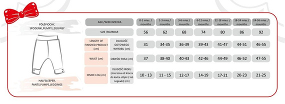 1511 Madame Legginsy niemowlęce Marija - ecru