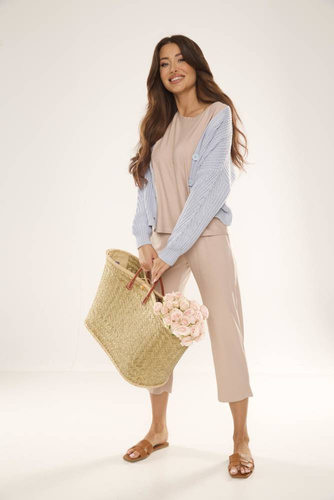 Piżama Damska 696 Freya Forex - piaskowy