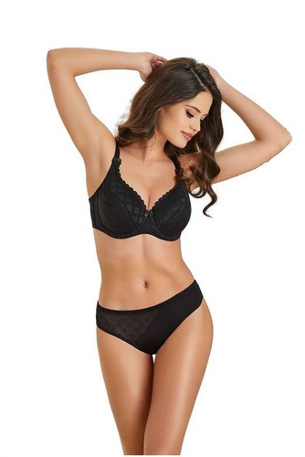 Biustonosz Usztywniany Victoria Jagoda - beżowy