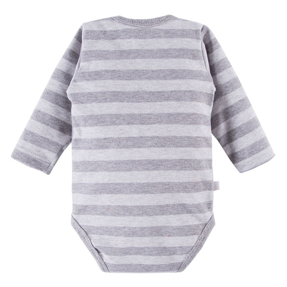 Body niemowlęce 2-pak Ancymon Eevi - szary/zielony