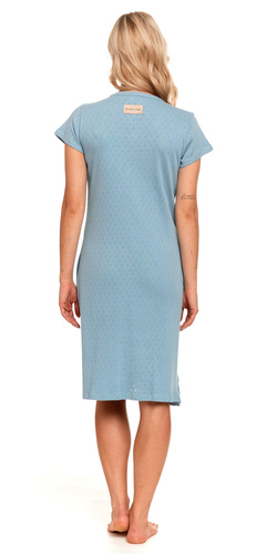 TCB.4444 Koszula Nocna do karmienia Doctor Nap - satin blue