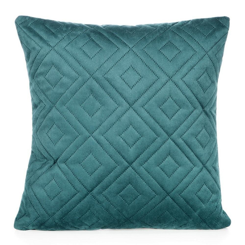 Poszewka dekoracyjna wzór geometryczny Ariel 3 Eurofirany - turkus