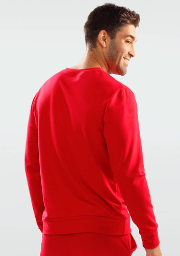 Bluza męska Justin Dkaren - czerwony