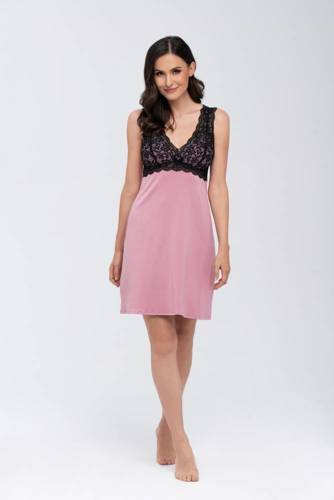 Koszula Nocna Larisa Babella - różowy