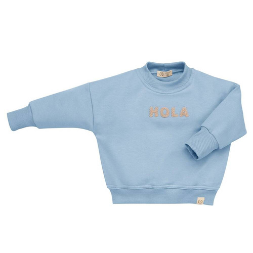 Bluza dziecięca Hola Yosoy - niebieski