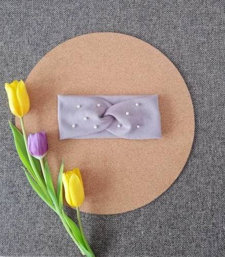 Damska opaska na głowę 16KF Marija - fiolet