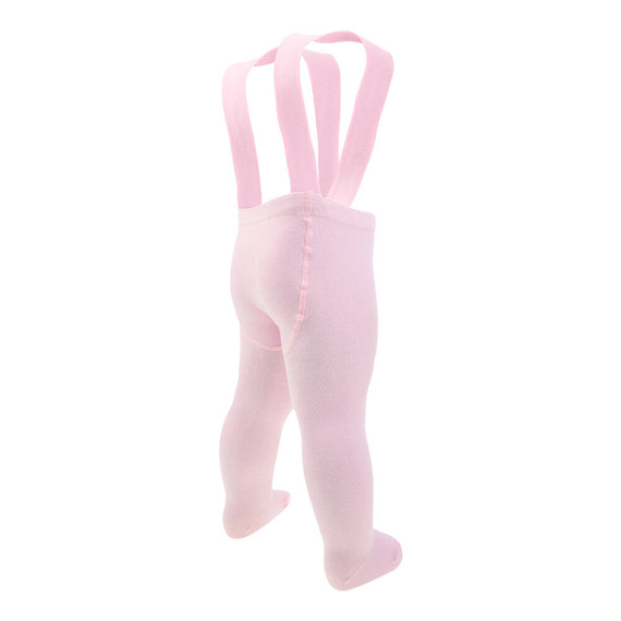 Rajstopy bambusowe z szelkami 141600 Nicol - różowy