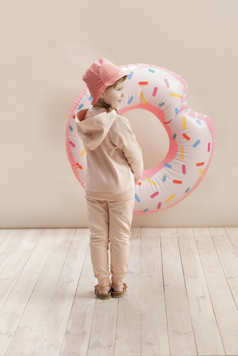 Bluza z kapturem Summer Garden Pinokio - różowy