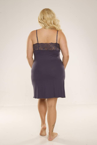 Koszula nocna 639 Noela Forex - szary