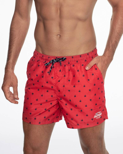 Kąpielówki męskie 41321 Zair Henderson - czerwone