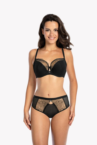 Brazyliany Figi Damskie GFB 1059   Ursula  Gaia -beżowy