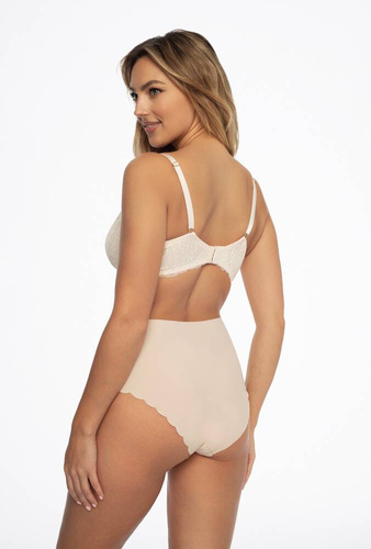 Figi damskie 2-pak 41614 Polly Henderson - beżowy-czarny