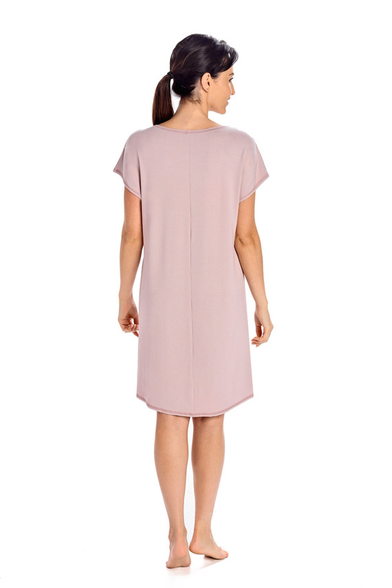 Koszula nocna Luzi Teyli - kakaowy