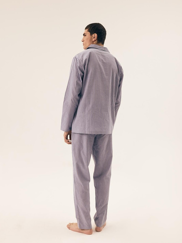 Piżama Męska 43035 Mic  Henderson niebieski