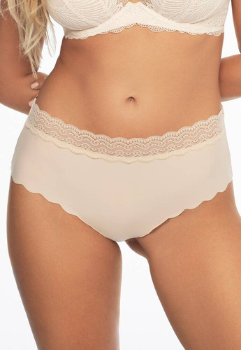 Figi damskie 2-pak 41614 Polly Henderson - beżowy-czarny