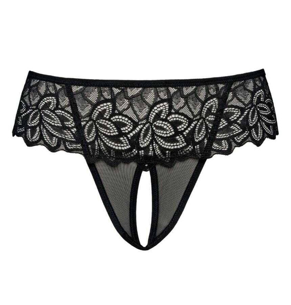 Stringi damskie Rosu 2 pack Teyli - black-white