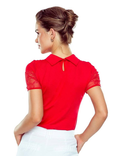 Bluzka damska Ola Eldar-czerwony