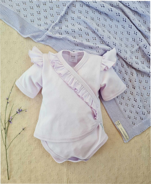 Body rozpinane z krótkim rękawem 362F Calinka Marija