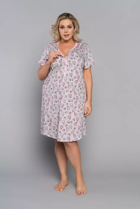 Koszula damska i do karmienia Dolce Italian Fashion - druk