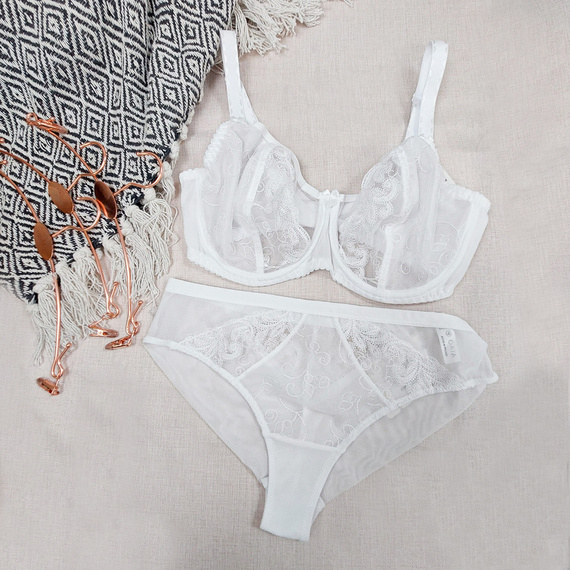 Biustonosz miękki BS 1026 Ada Gaia- biały