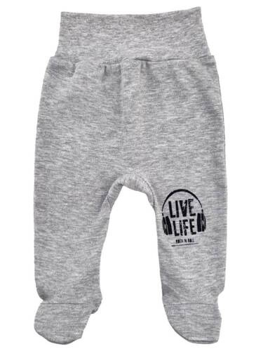 "Music" Półśpioch bawełniany Terjan - szary