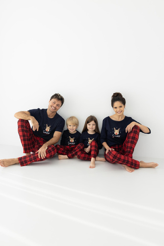 Piżama damska Lucy Sensis - granatowy