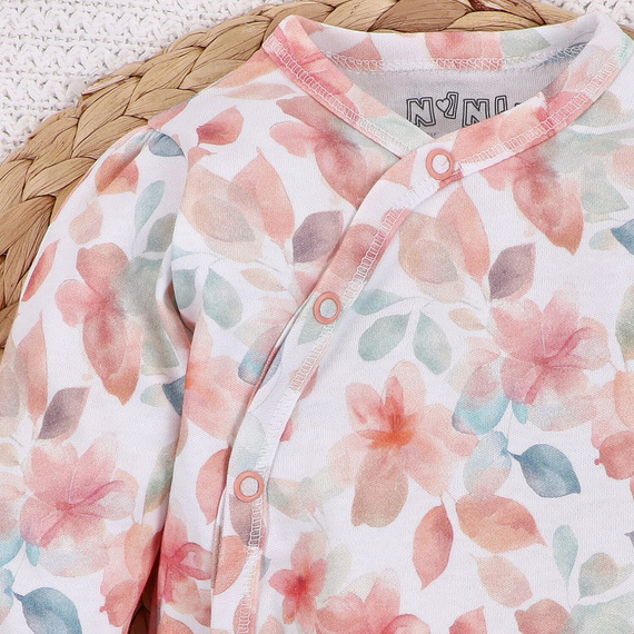 Body kopertowe dla dziewczynki Kolorowe Kwiatki Nini druk