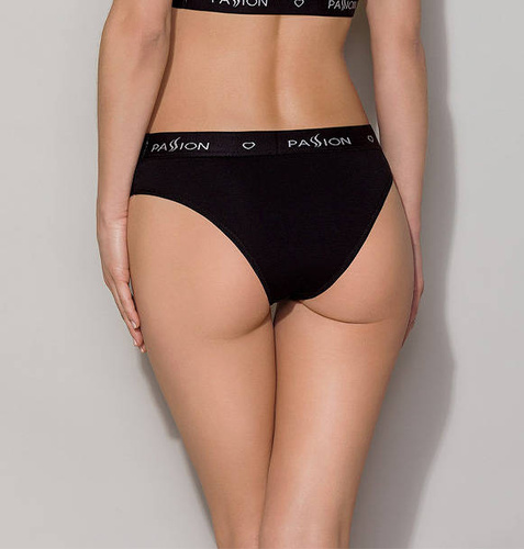 Figi damskie PS004 Passion czarny