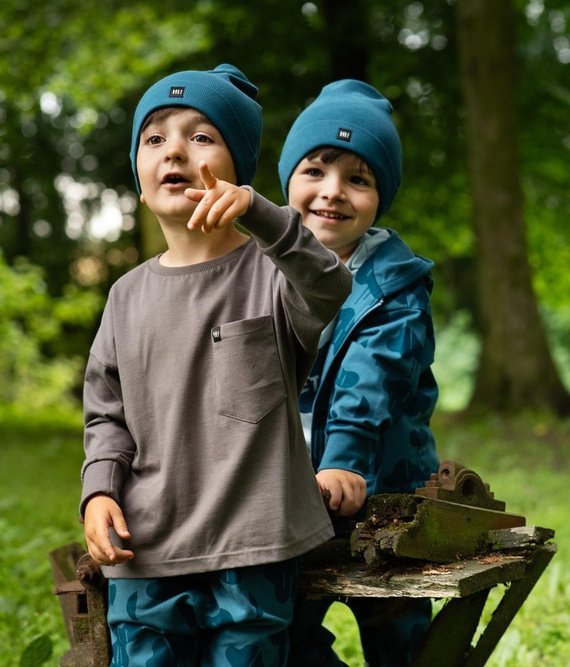Bluzka dla chłopca Teo Pinokio - grafit