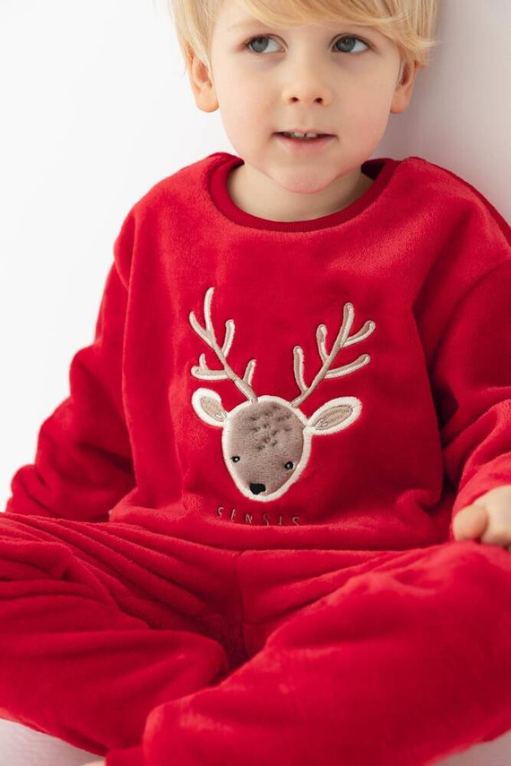 Piżama dziecięca Harriet Kids Sensis - czerwony