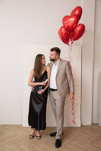 Ife Halka satynowa koszulka damska DKaren - czarna 