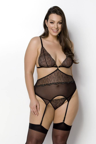 Gorset damski Amberly Corset Passion czarny 