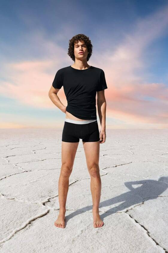 Bokserki męskie Men Go ABC Hipster 2P Sloggi - czarne