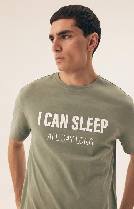 Piżama Męska 42614 Sleeper Henderson - zielony