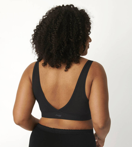 Biustonosz Bralette go allround Sloggi - black 