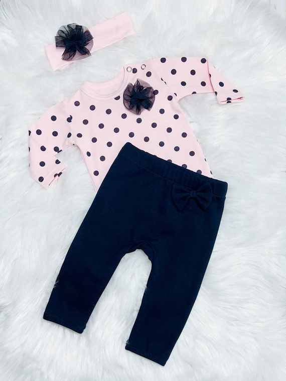 Spodnie niemowlęce Tosia Bambarillo czarny