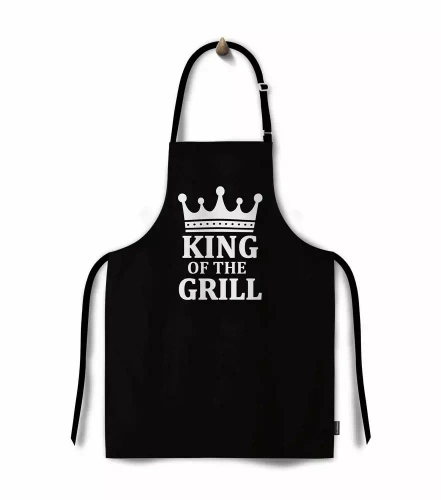 Fartuch kuchenny King of the grill Domarex czarny