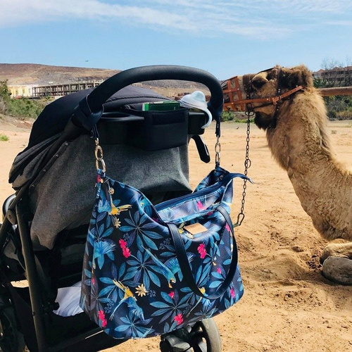 Torba ze skóry ekologicznej Secret Garden - Makaszka