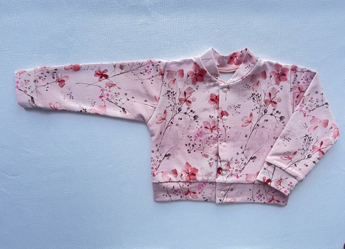 Bluza dziewczęca BS100 Bomberka Mamatti