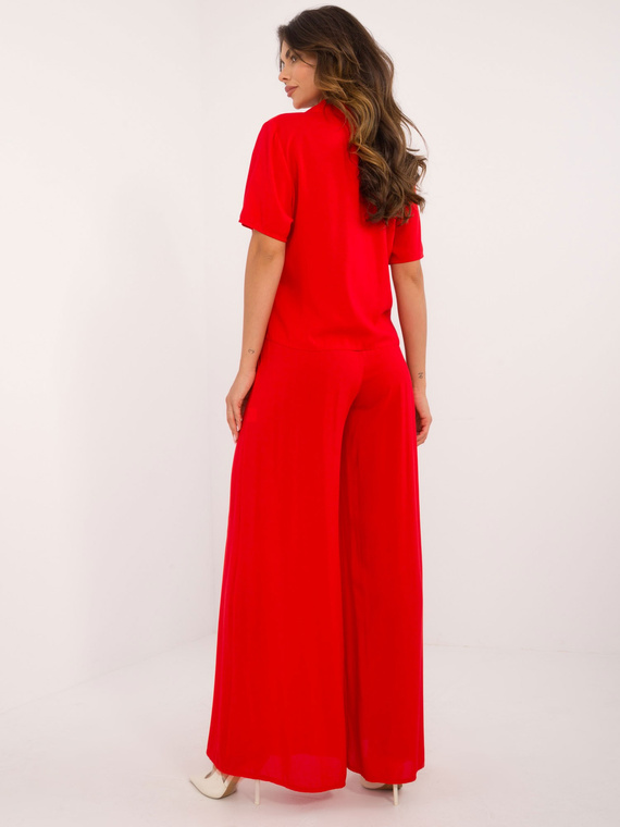 Komplet damski LK-KMPL-509714.20 Paris - czerwony