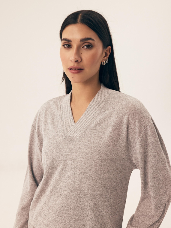 Piżama Damska 42024 Fudge Henderson jasny szary